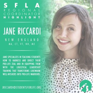 Jane Riccardi- SFLA New England